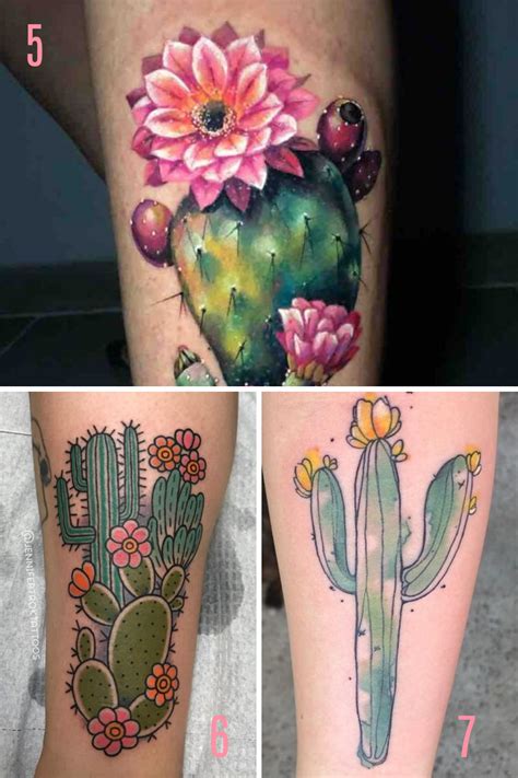 tattoo cactus|More.